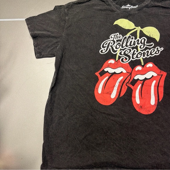 The Rolling Stone Women's XXL Crewneck Graphic Cotton Short Sleeve Tee Grey - Picture 3 of 8